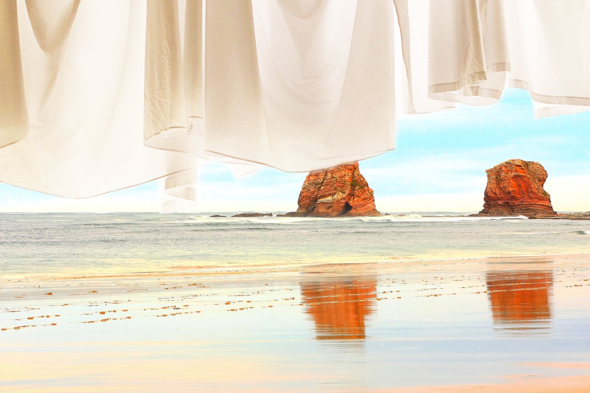 Beach Laundry Shutterstock 703011826